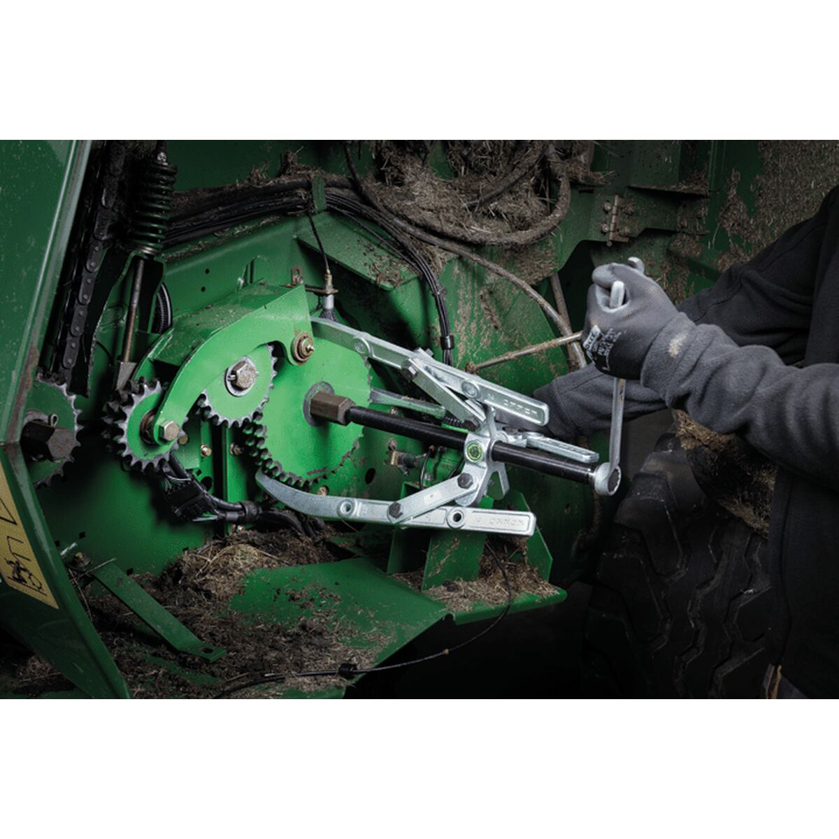 Extracteur de roulements combiné KUKKO 2-3 Pieds