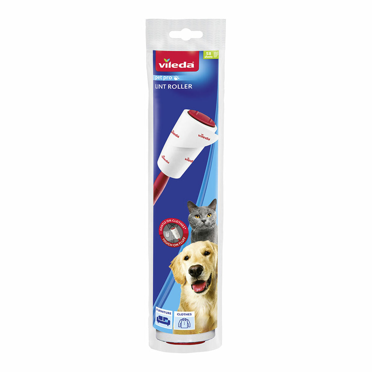 Rouleau Anti-poil d’Animaux Vileda Pet Pro