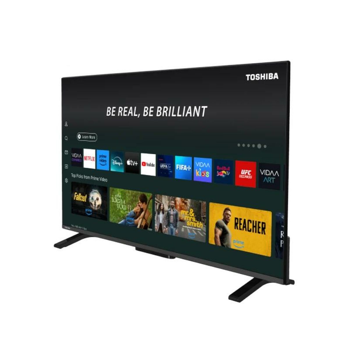 TV intelligente Toshiba 40QV2F63DG Full HD 40" LED HDR HDR10+ D-LED HDR10 DVB-T2 400 Hz PQI QLED