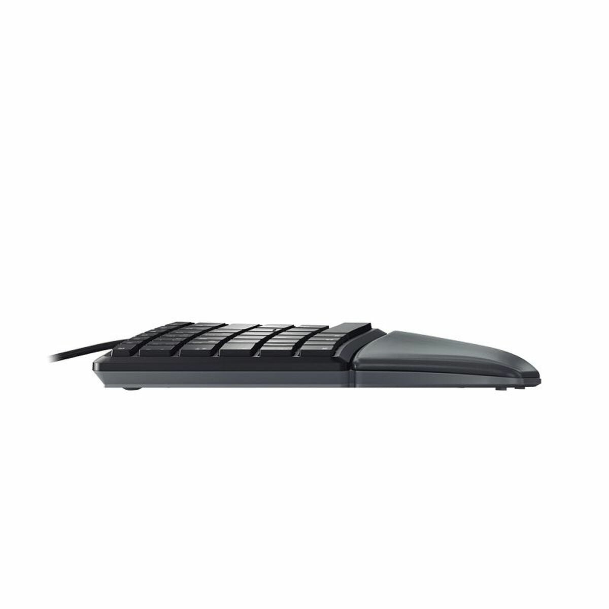 Clavier Cherry KC 4500 ERGO Noir Espagnol Qwerty QWERTY