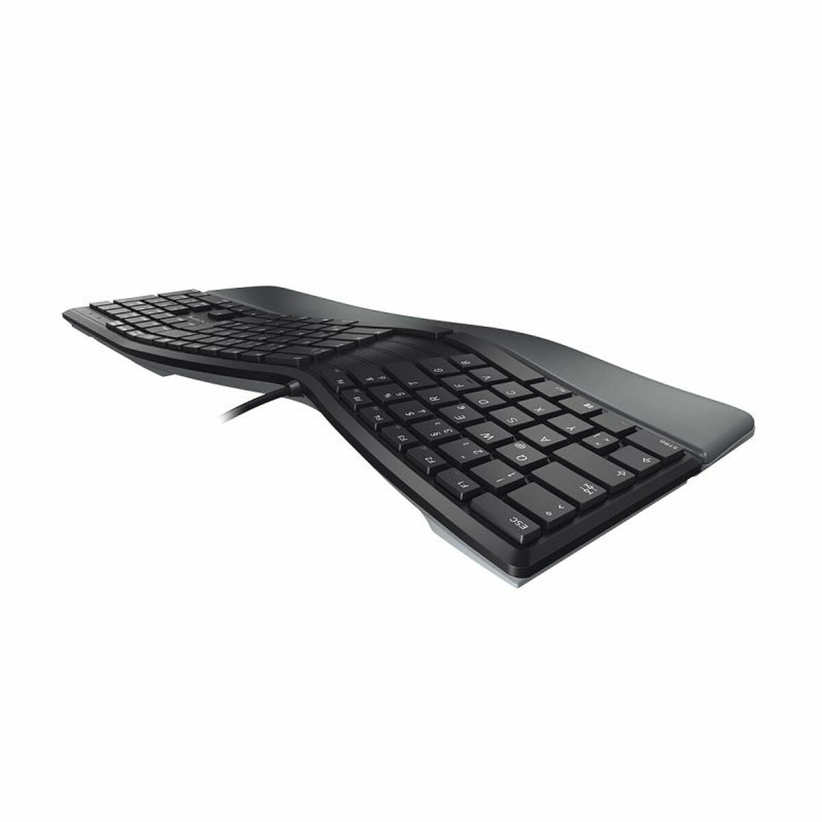 Clavier Cherry KC 4500 ERGO Noir Espagnol Qwerty QWERTY