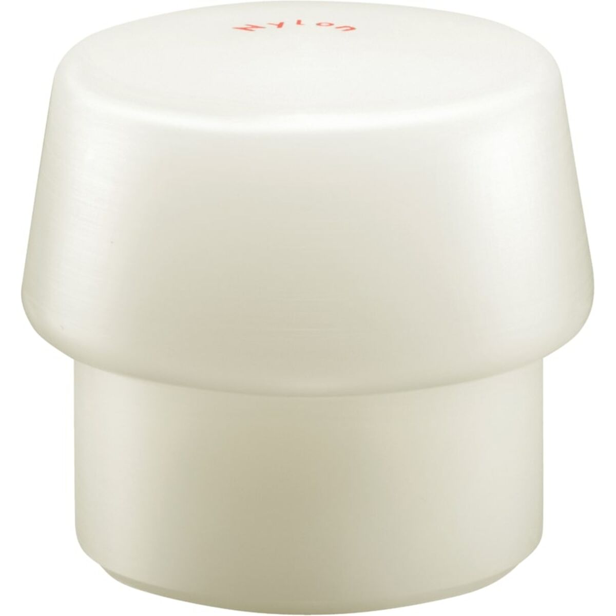 Embout de rechange en nylon pour marteau Halder Simplex Blanc