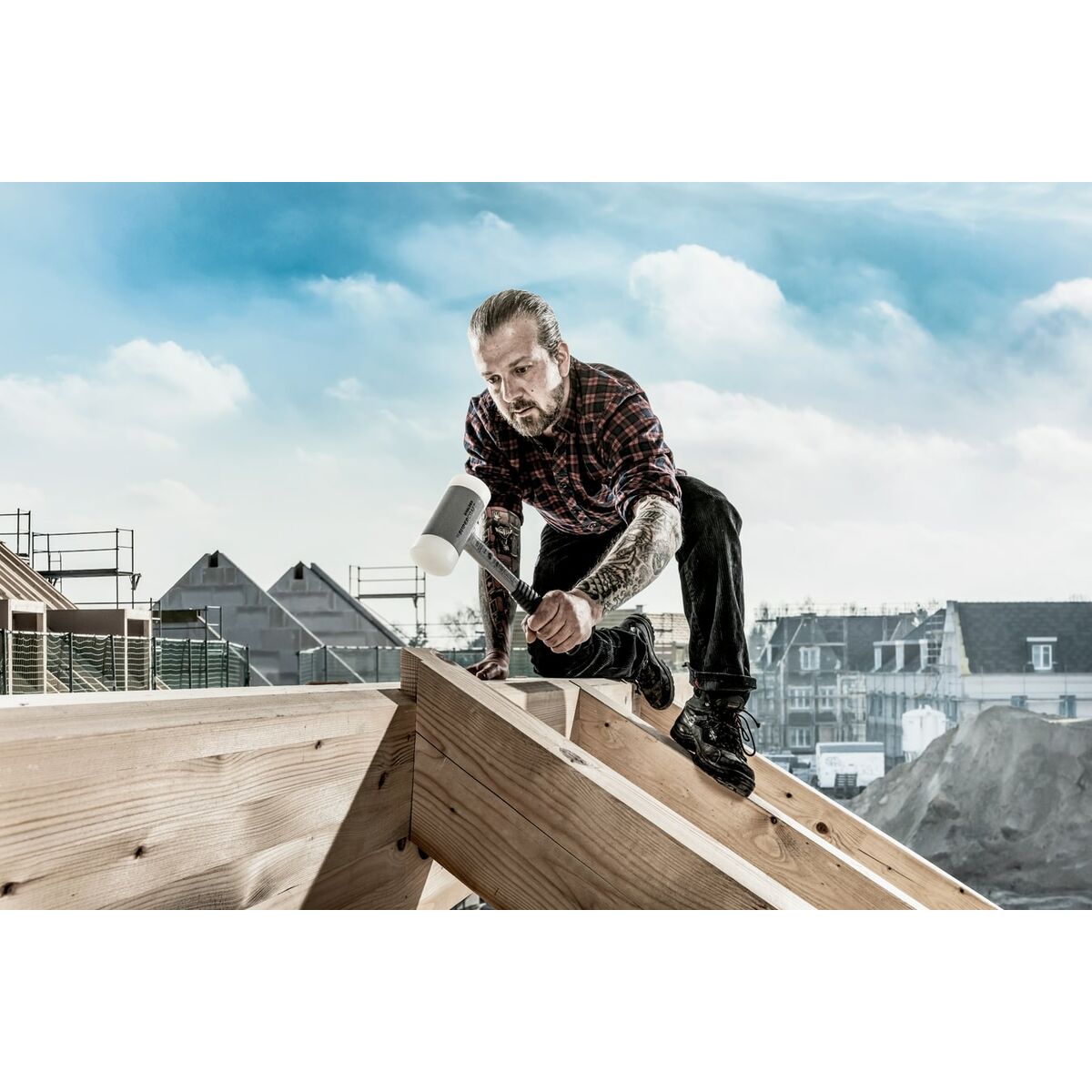 Masse en caoutchouc Halder Supercraft 75 mm Anti-rebond