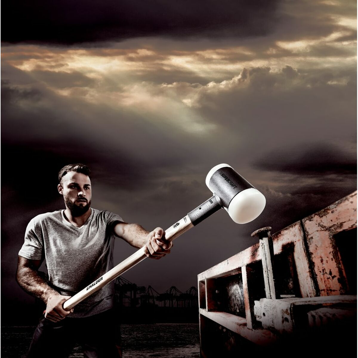 Masse en caoutchouc Halder Supercraft Anti-rebond