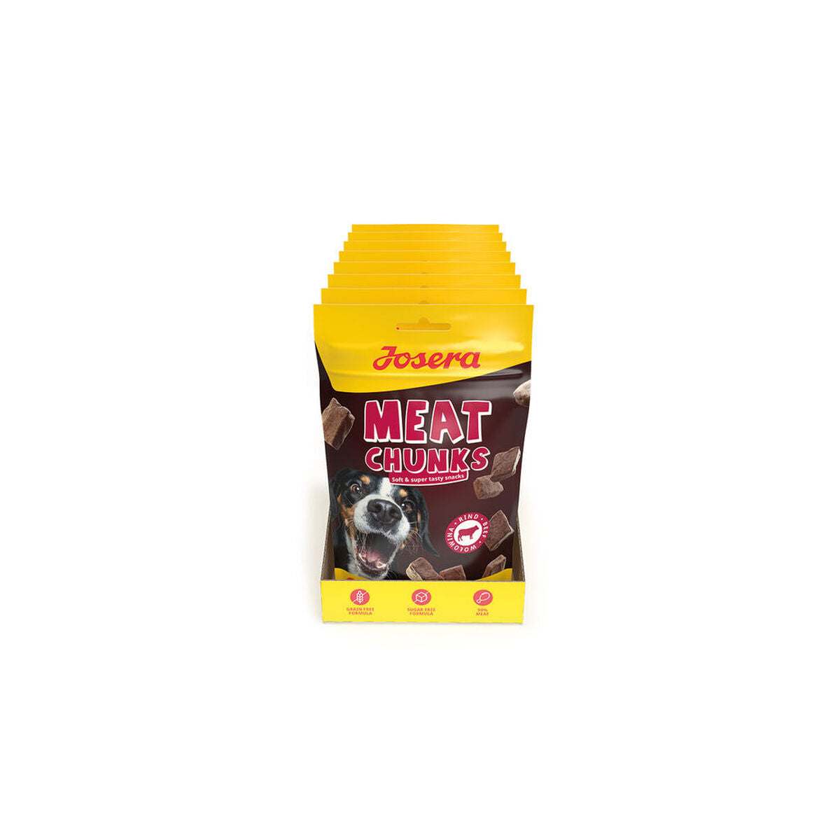Snack pour chiens Josera Meat Chunks Veau 70 g