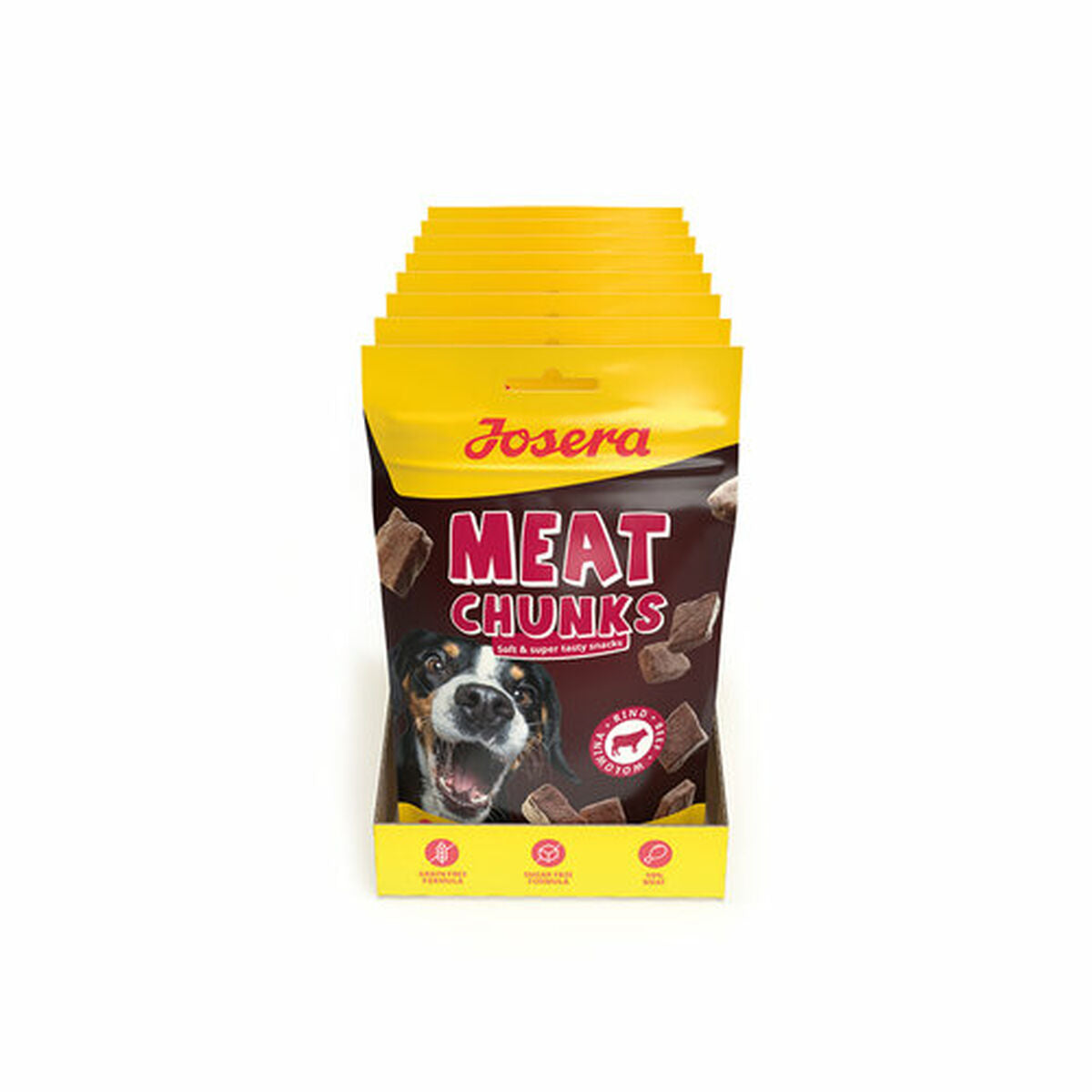 Snack pour chiens Josera Meat Chunks Veau 70 g