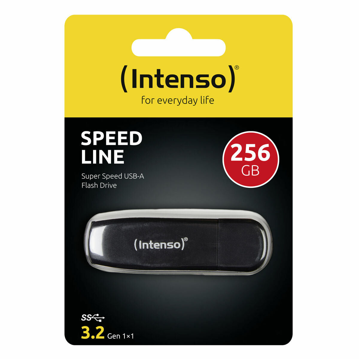 Clé USB INTENSO Speed Line 256 GB Noir
