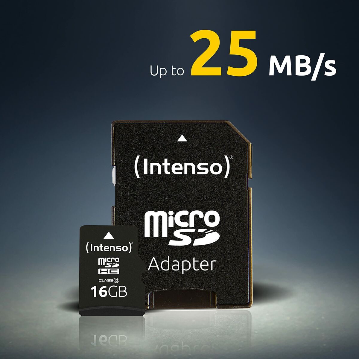 Carte Mémoire Micro SD avec Adaptateur INTENSO 3413491 128 GB
