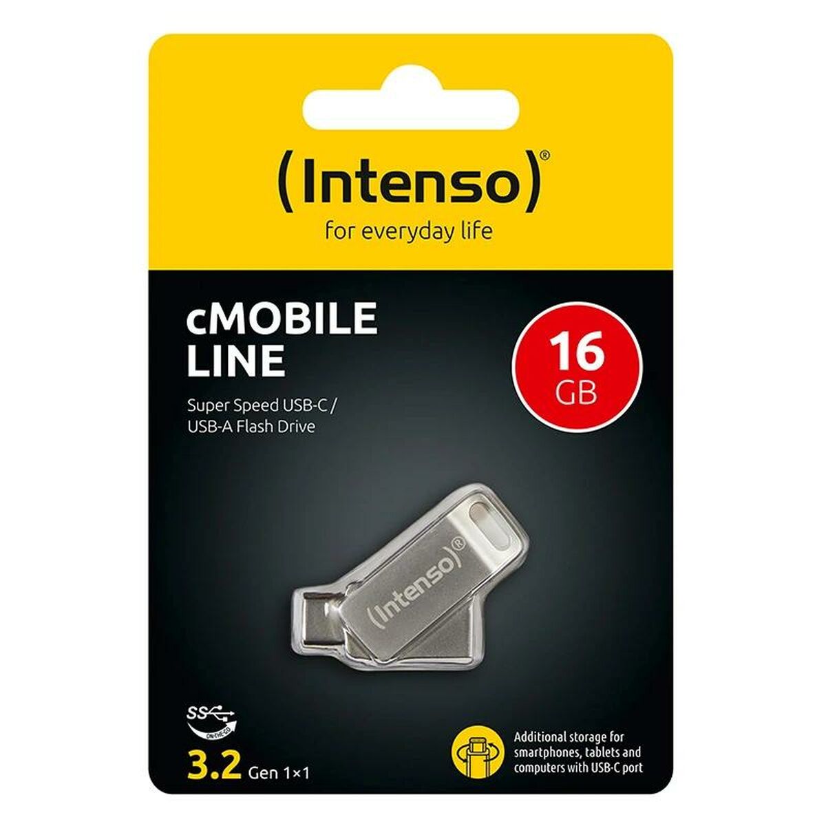 Clé USB INTENSO 3536491 128 GB Argenté