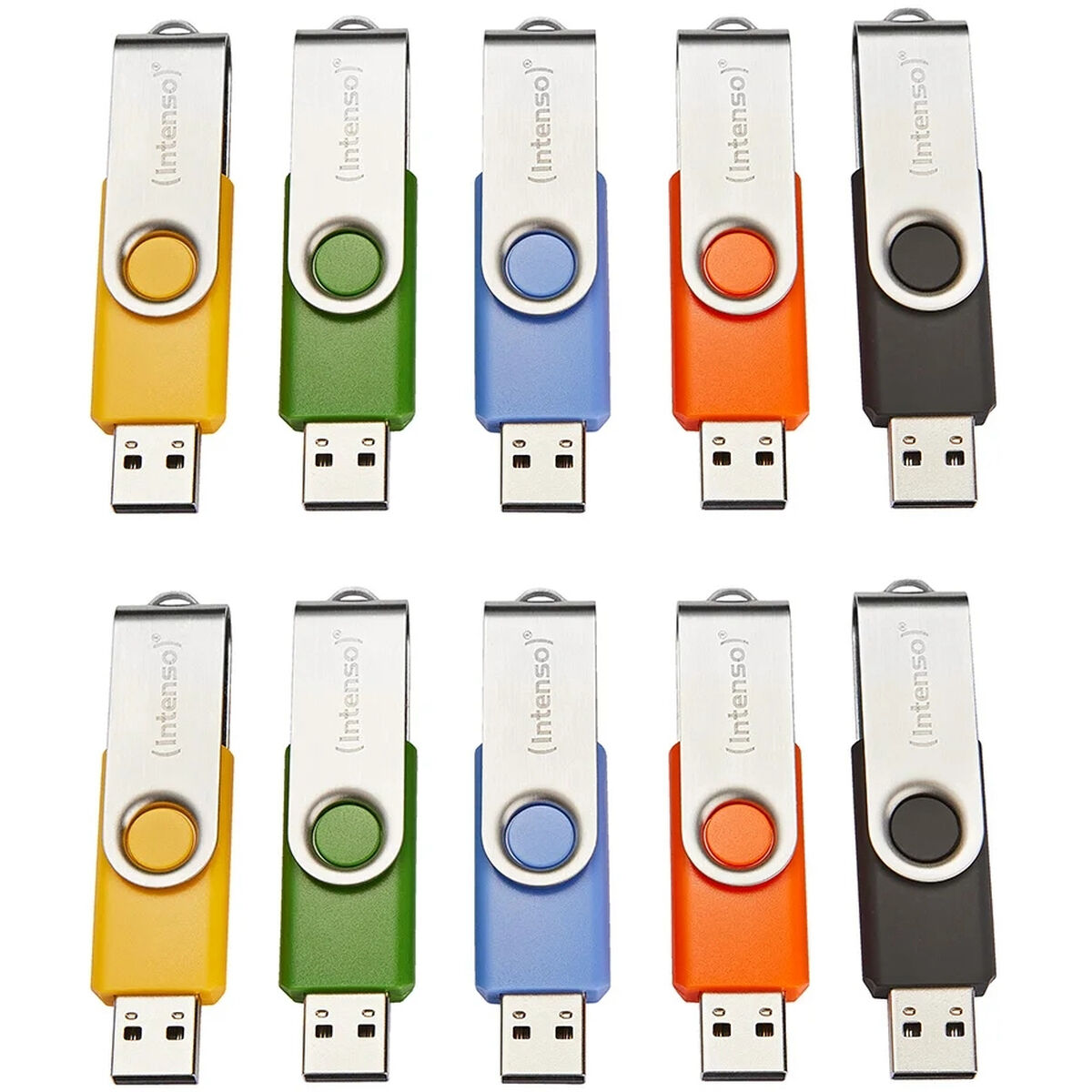 Clé USB INTENSO Basic Line 16 GB 10 Unités (10 Unités)