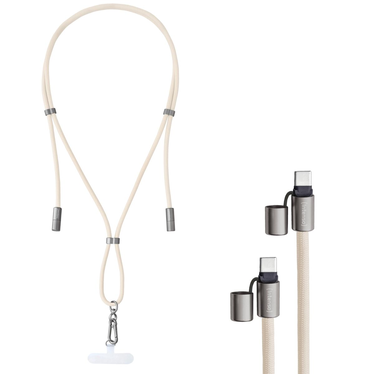 Câble USB-C vers USB-C INTENSO 7991001 Beige