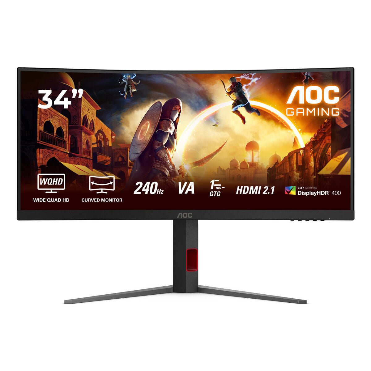 Écran AOC CU34G4Z 34" Wide Quad HD