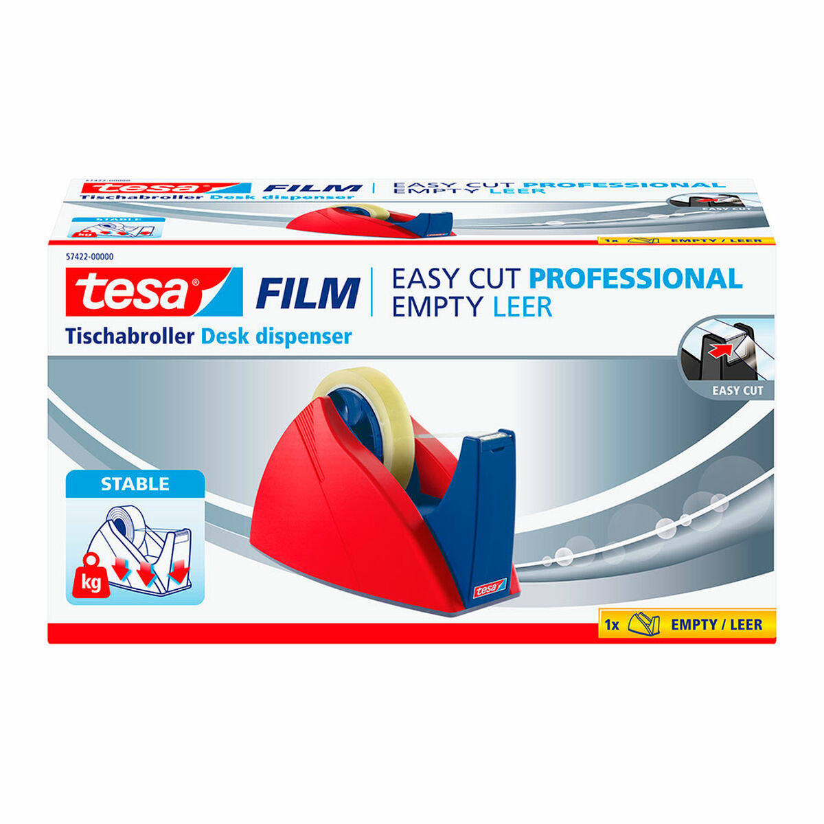 Dévidoir TESA Bleu Rouge