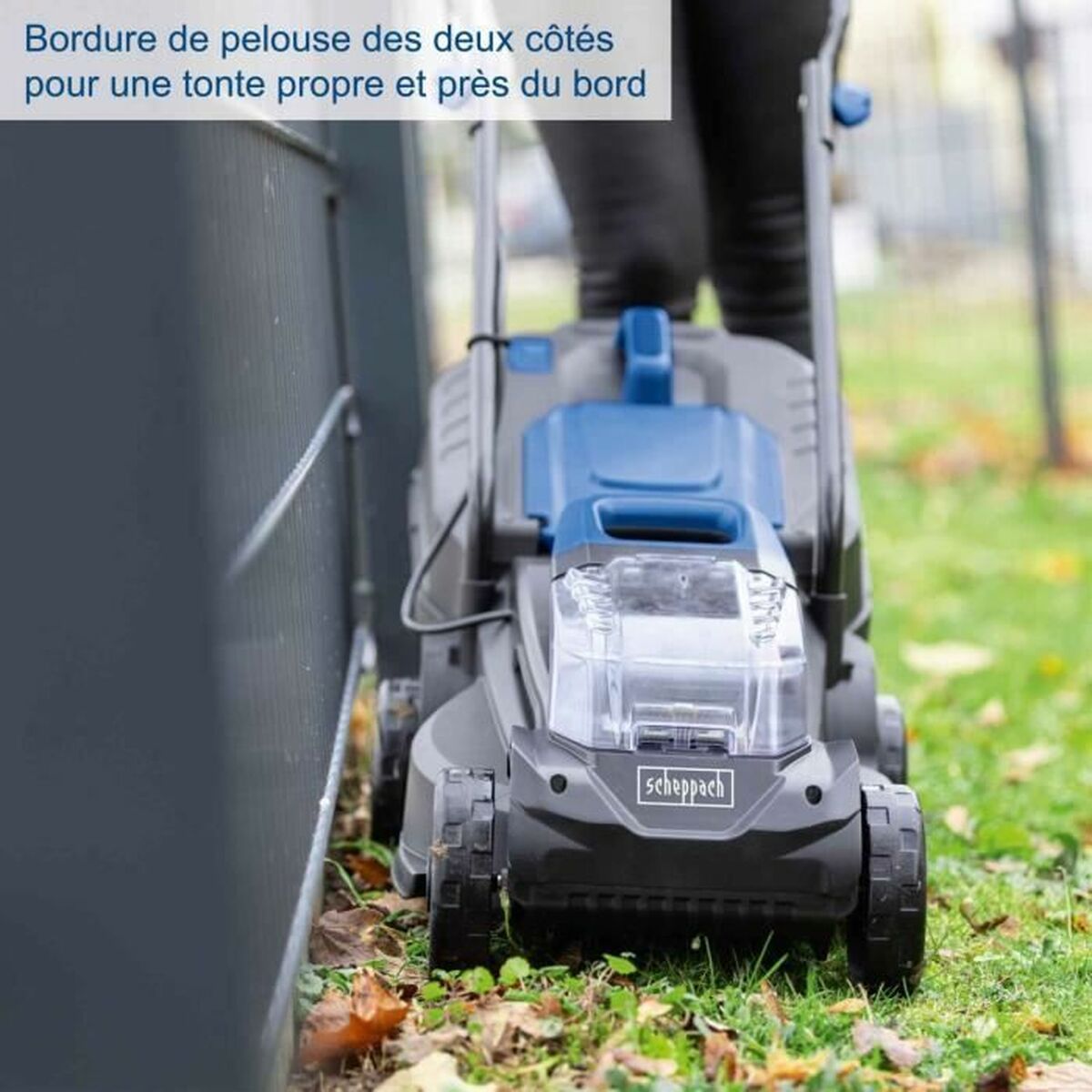 Tondeuse à gazon Scheppach BC-MP320-X 20 V 32 cm 20-70 mm 32 L