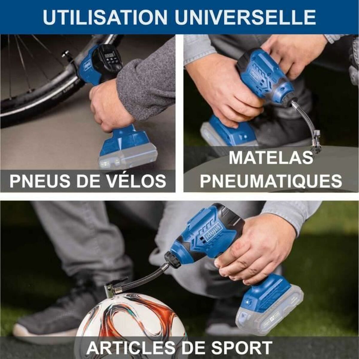 Compresseur d'air Scheppach C-AC20-X