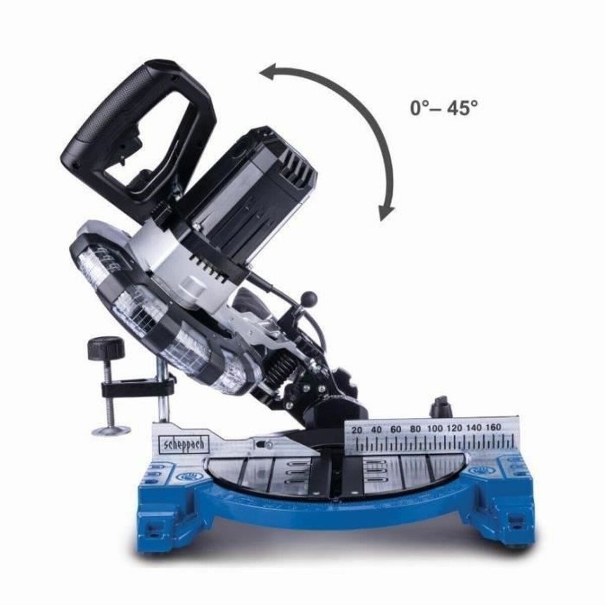 Scie à onglets Scheppach HM210L 1500 W