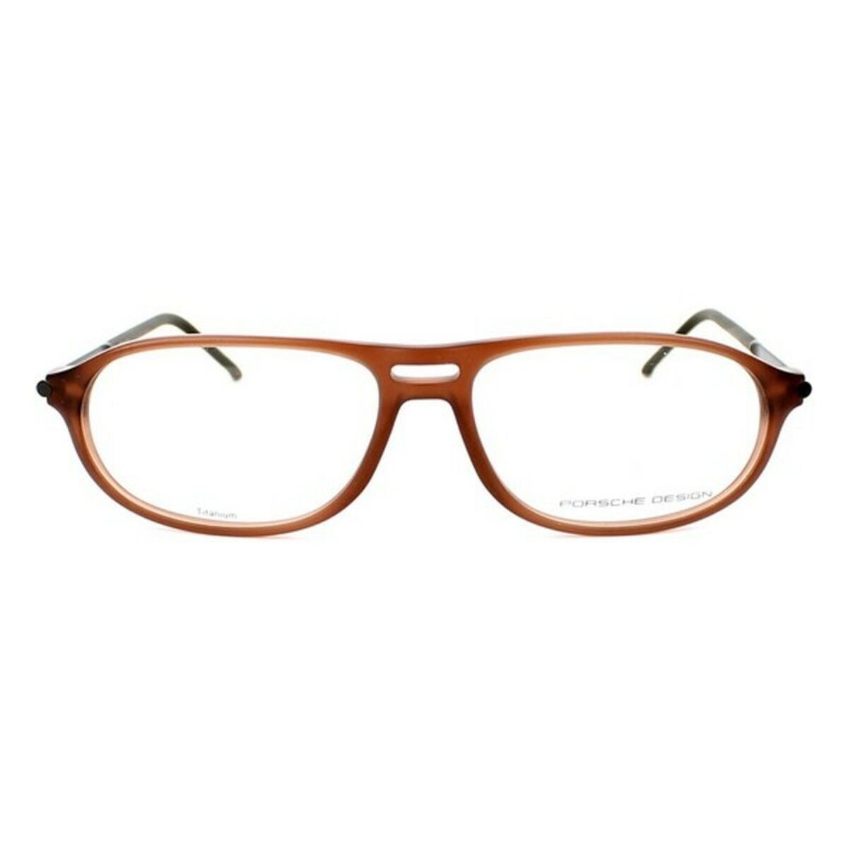 Monture de Lunettes Homme Porsche P8138-B Marron Noir ø 58 mm