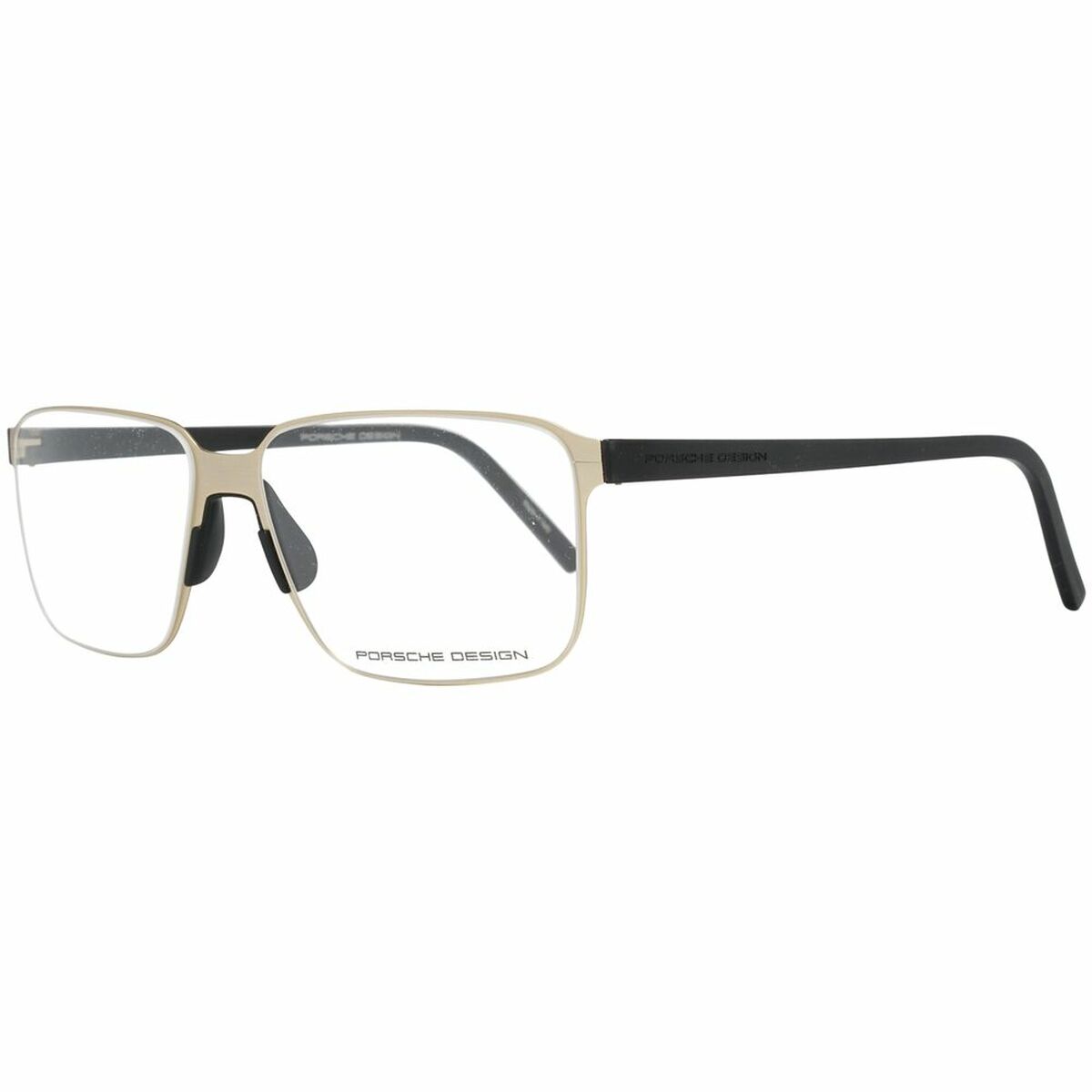 Monture de Lunettes Homme Porsche P8313-57B Noir Doré ø 57 mm