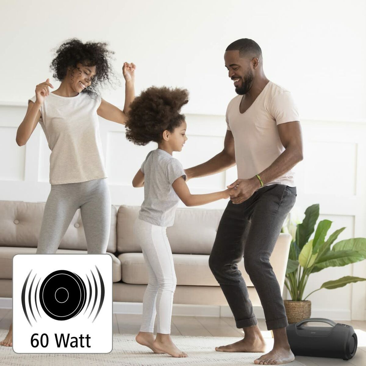 Haut-parleurs bluetooth portables Hama 00188217 Noir 60 W