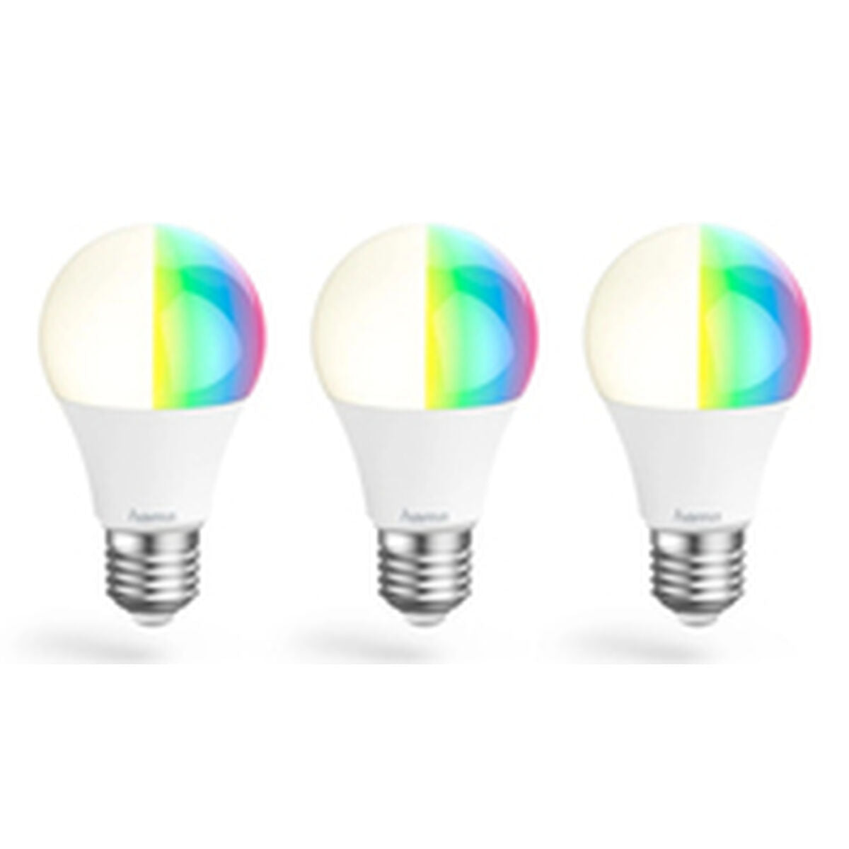 Lampe LED Hama 00176635 Blanc Multicouleur F E27 806 lm 3 Unités (2700 K) (6500 K)