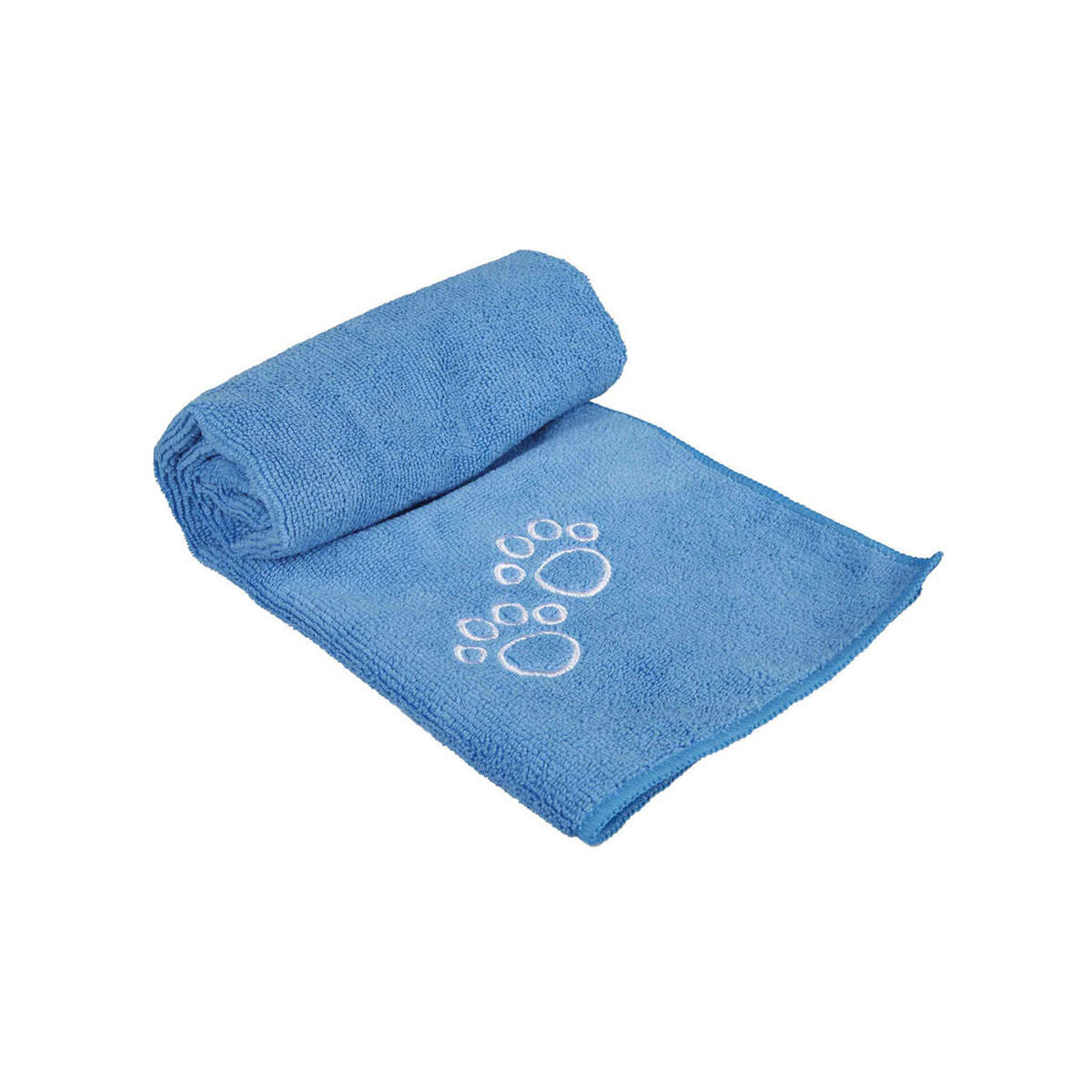Serviette en Microfibre Trixie Bleu 50 × 60 cm