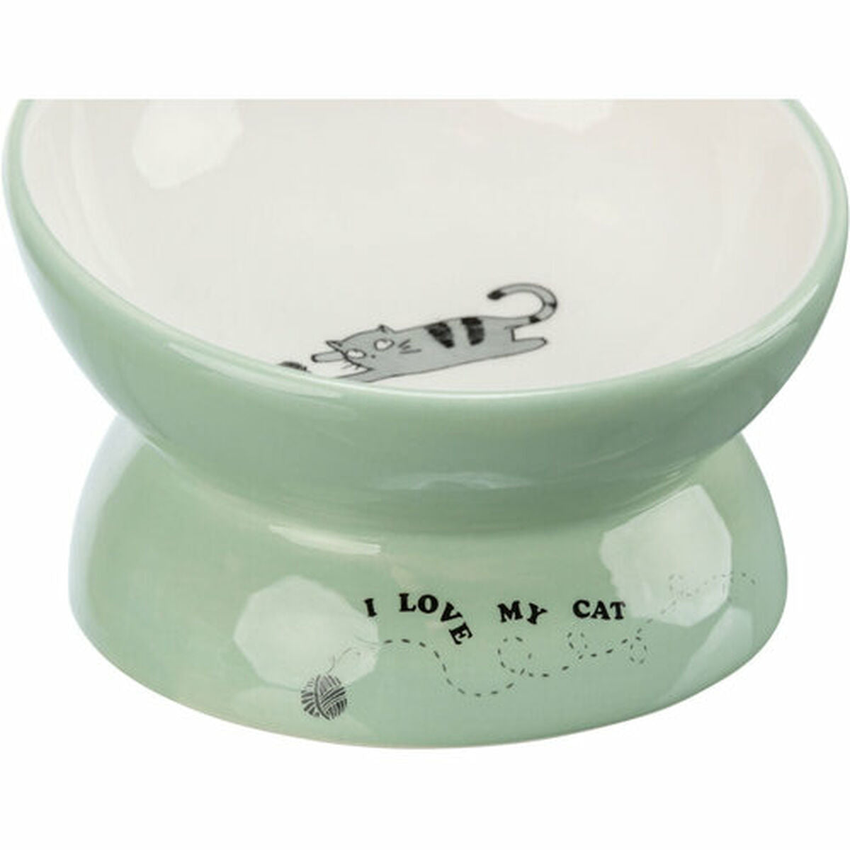 Mangeoire pour chiens Trixie Blanc Vert Ø 13 cm 150 ml