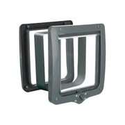 Chatière Trixie Gris 24 x 28 cm Plastique XXL