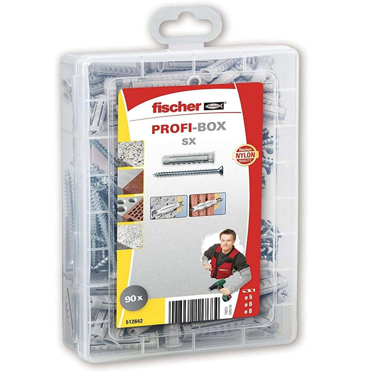 Chevilles et vis Fischer (90 Unités)