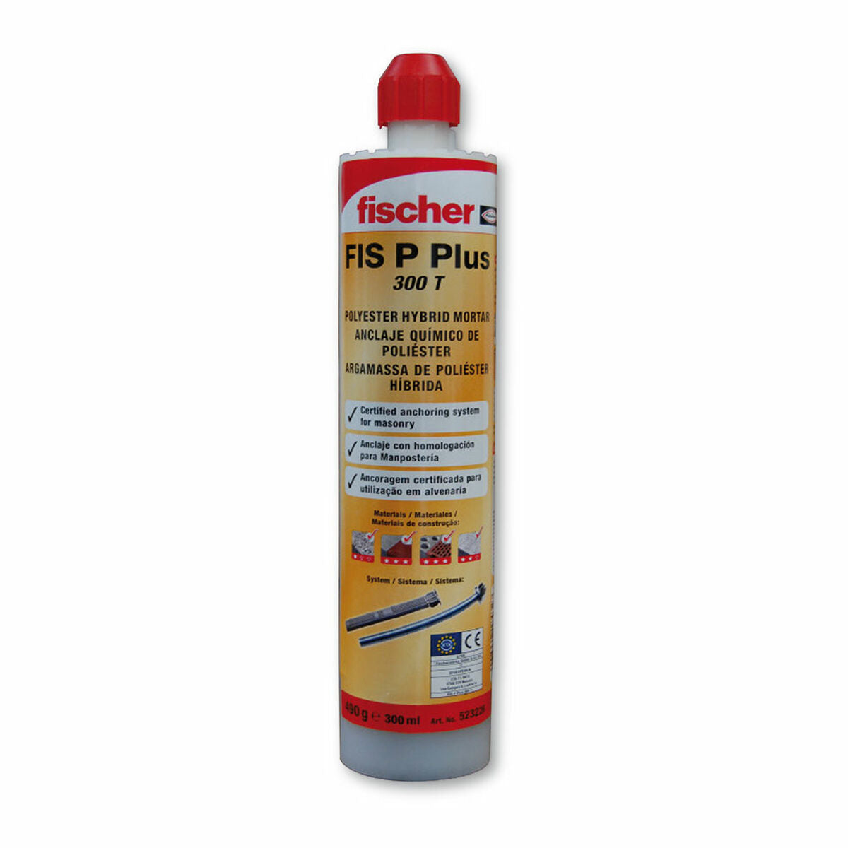 Scellement chimique Fischer 300 ml Montage mural