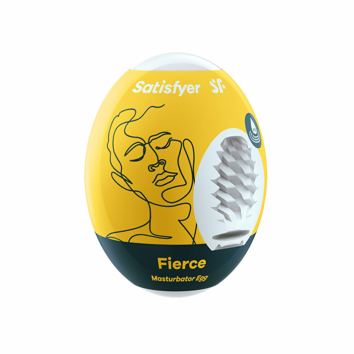 Œuf Masturbateur Satisfyer Fierce Jaune