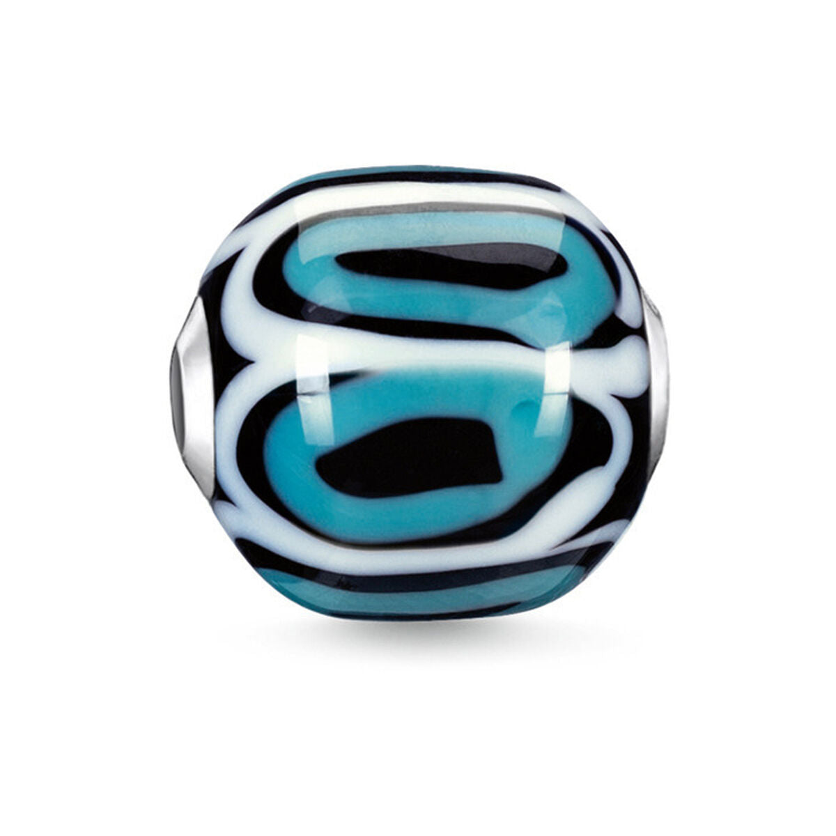 Perle de verre Femme Thomas Sabo K0249-017-17 Turquoise 1,1 cm