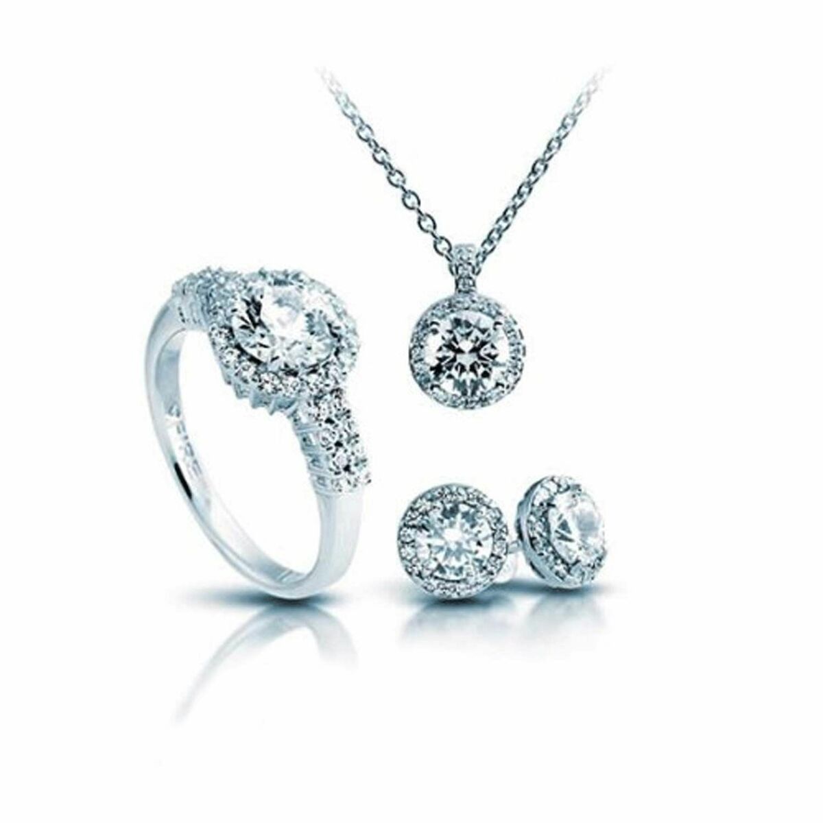 Ensemble Collier et Boucles d'oreille Diamonfire 1312691916160 Bague