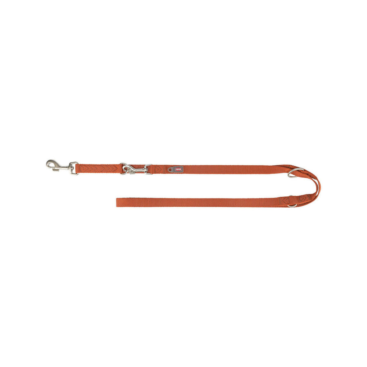 Laisse réglable pour chien Trixie Premium Orange L/XL