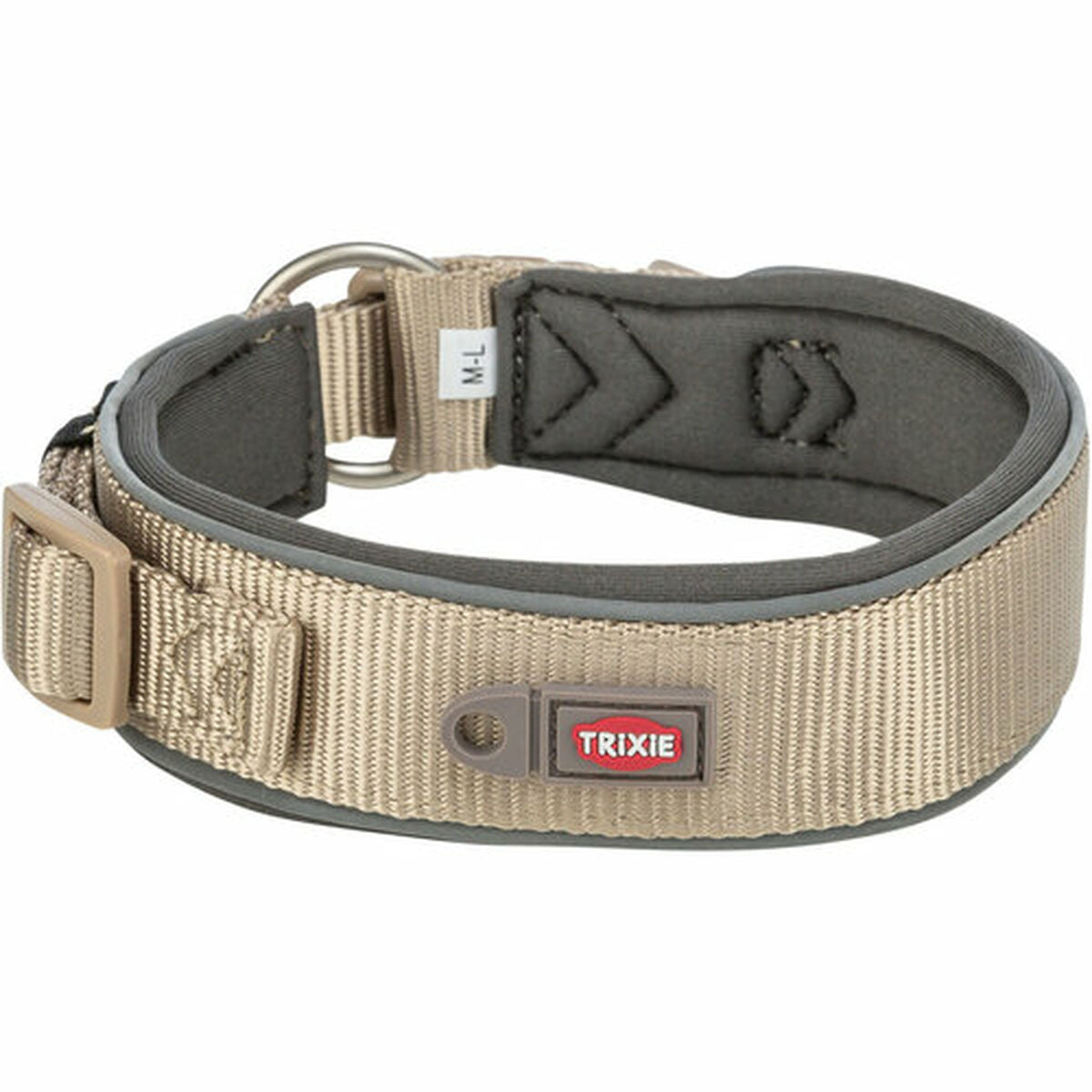 Collier pour Chien Trixie Premium Graphite Sable S/M 33-42 cm