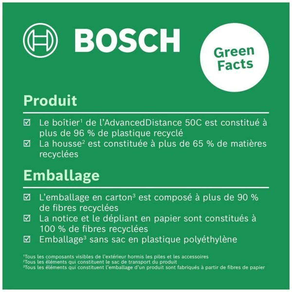 Télémètre BOSCH AdvancedDistance 50 C 50 m