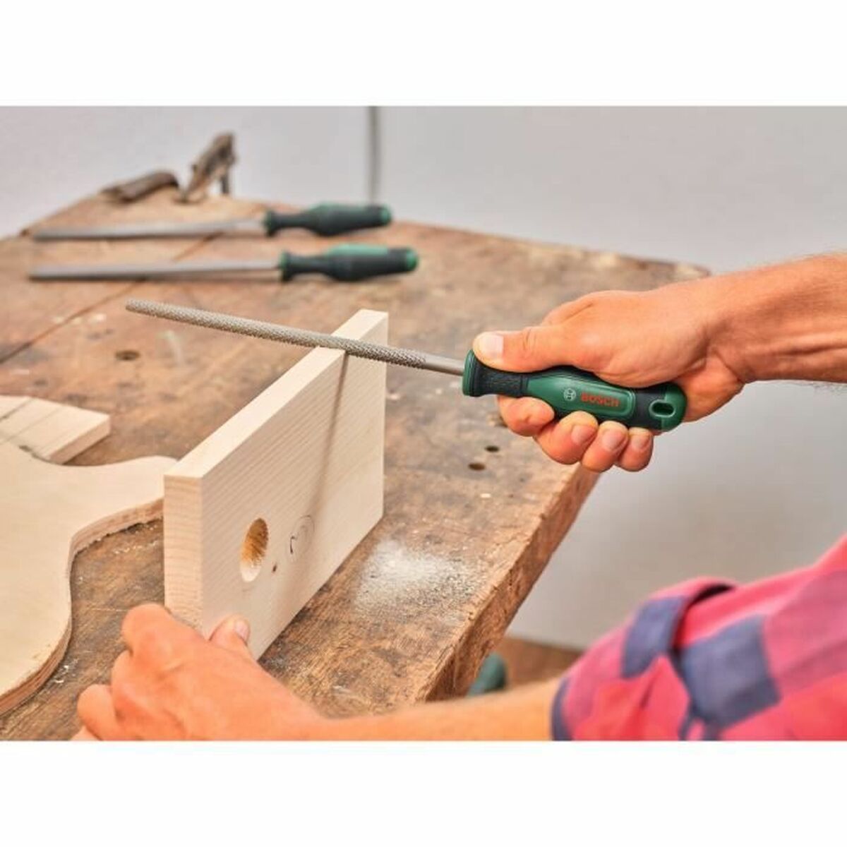 Ensemble de limes BOSCH Acier 5 Pièces