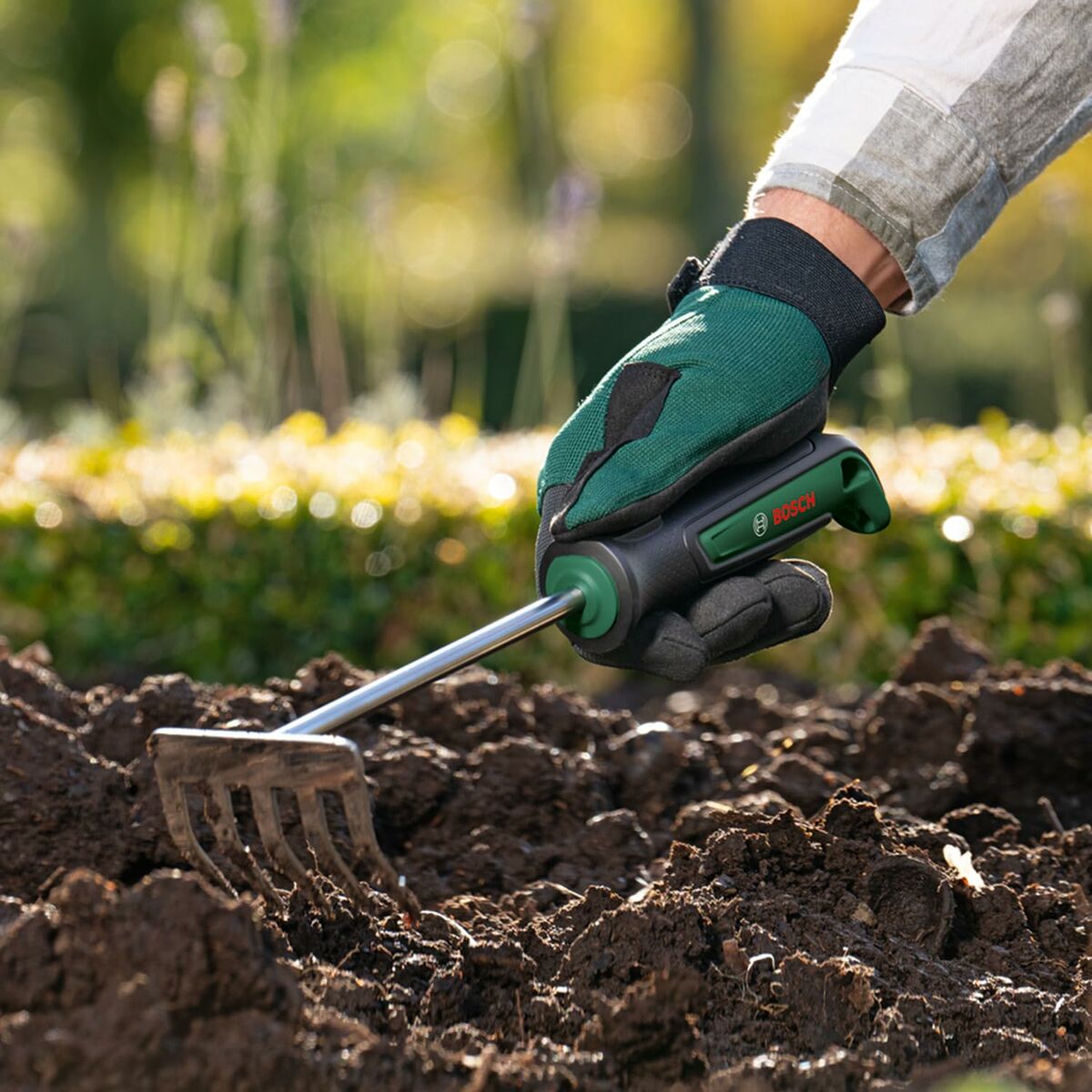Râteau de jardin BOSCH Vert