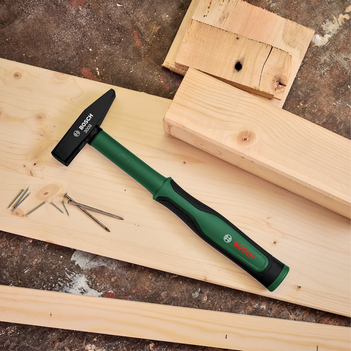 Marteau de serrurier BOSCH 300 g Acier