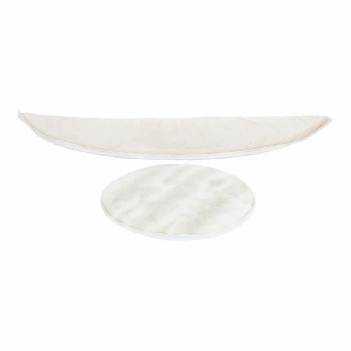 Grotte pour chat Trixie Blanc Taupe Ø 43 X 35 CM