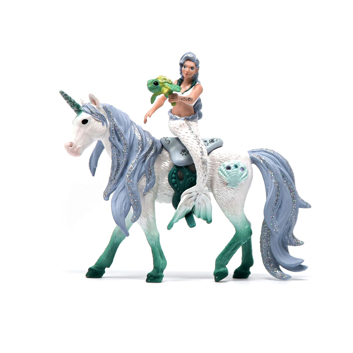 Playset Schleich 70594 Bayala Licorne Sirène 4 Pièces