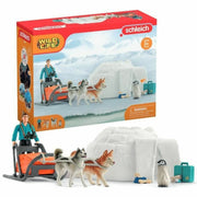 Playset Schleich 42558 Wild Life Antarctica Expedition Set 16 Pièces 19 Pièces