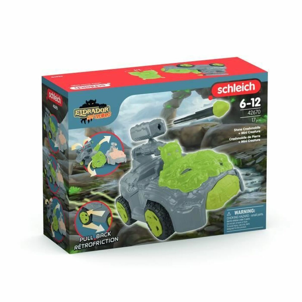 Playset Schleich Pierre's Crashmobile 17 Pièces