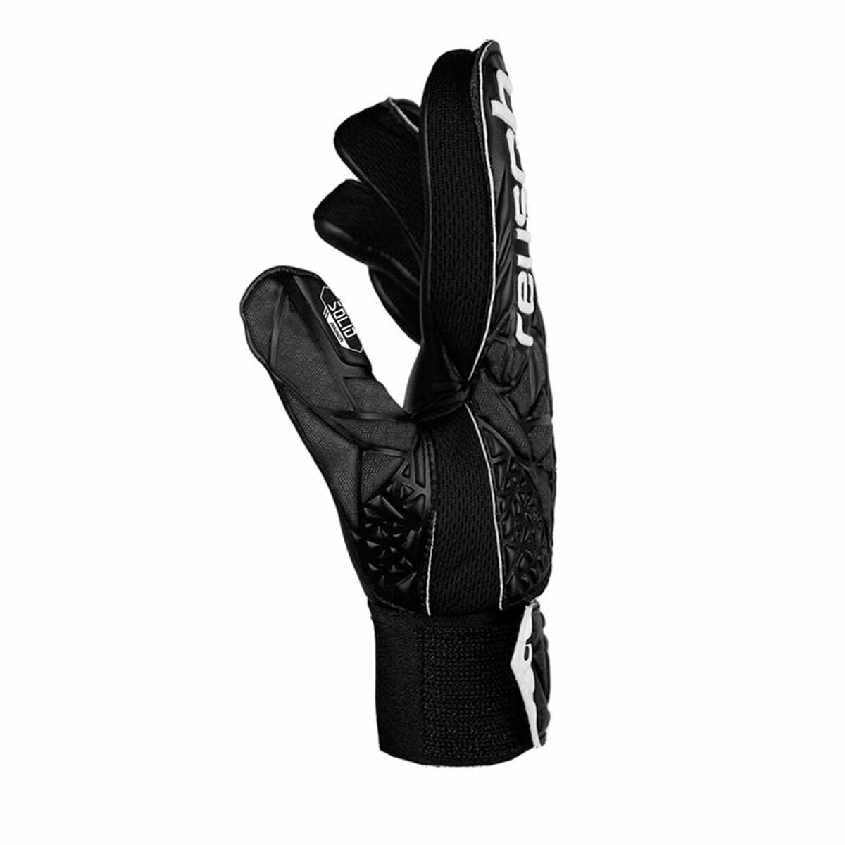 Gants de Gardien de But Reusch Attrakt Starter Solid Finger Noir