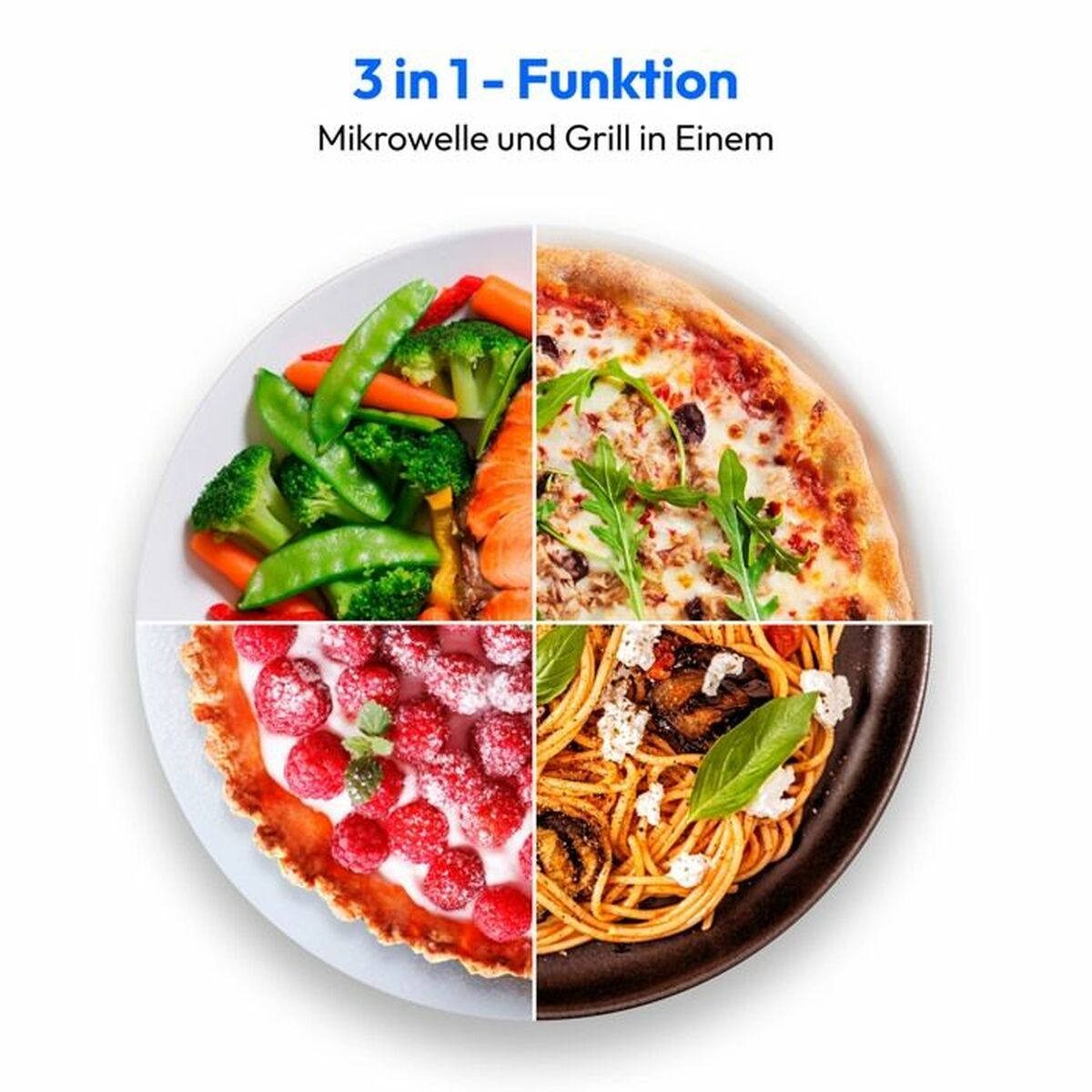 Micro-ondes Medion MD17495 Gris 800 W 23 L