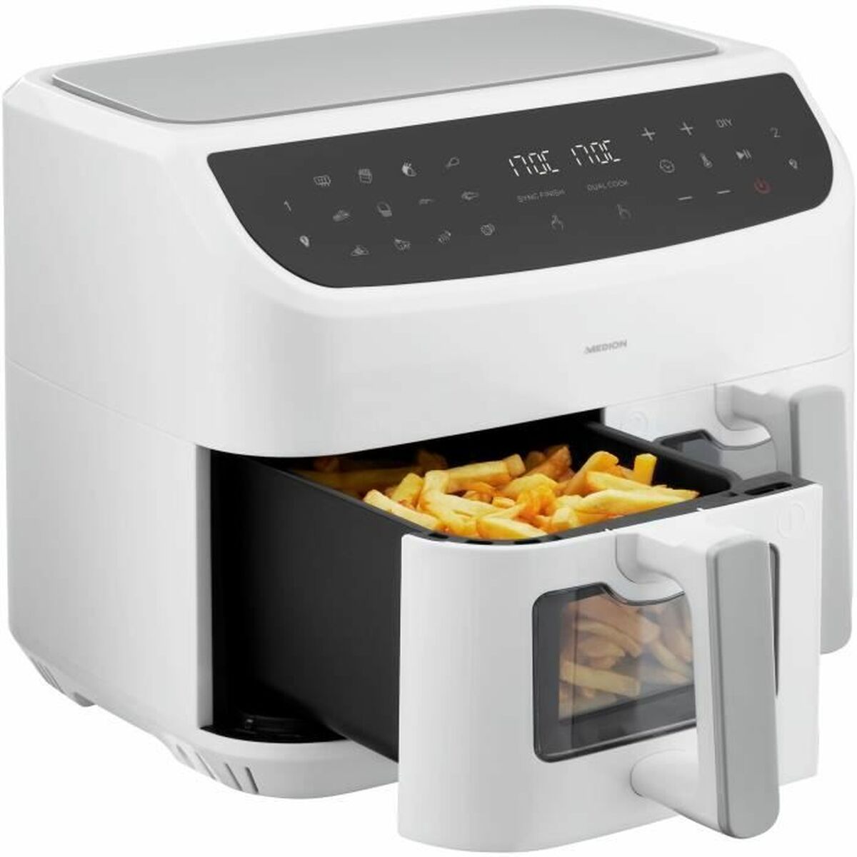 Friteuse à Air Medion LIFE P20 Blanc 2600 W 8,7 l