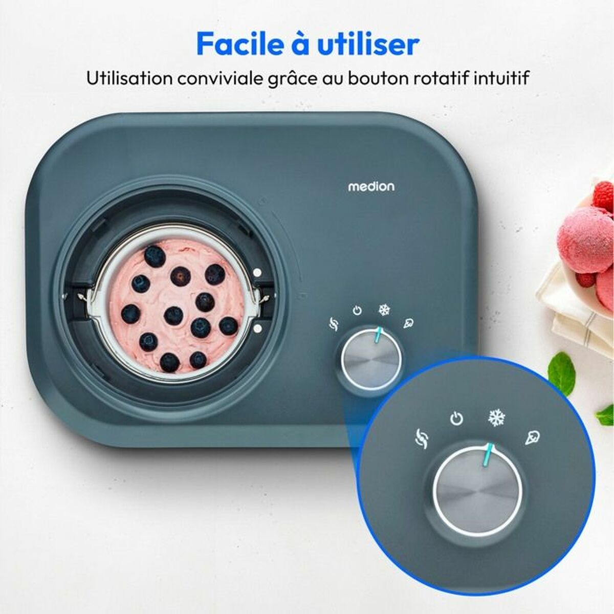 Compresseur d'air Medion 100 W 1 L