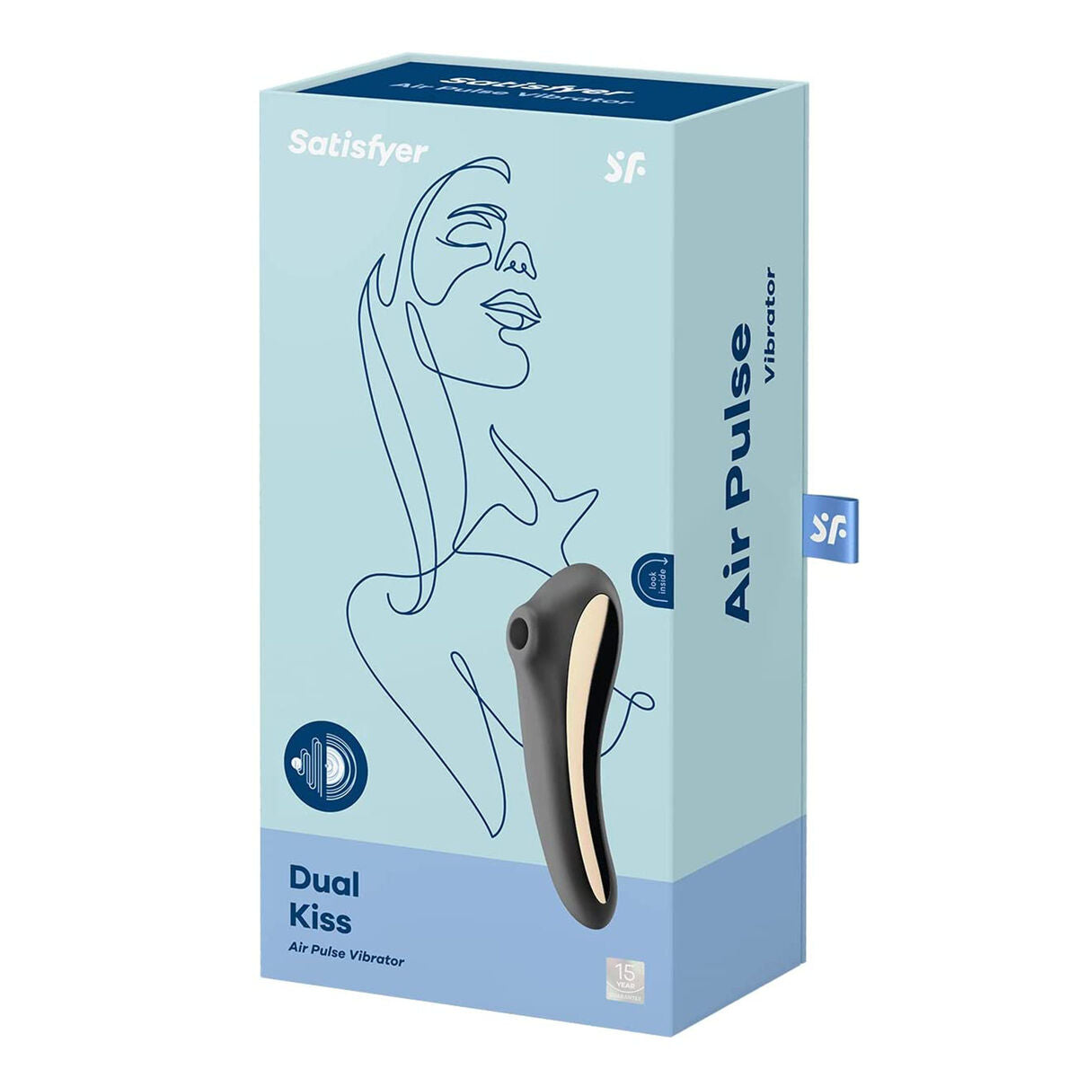 Aspirateur à clitoris Satisfyer Noir