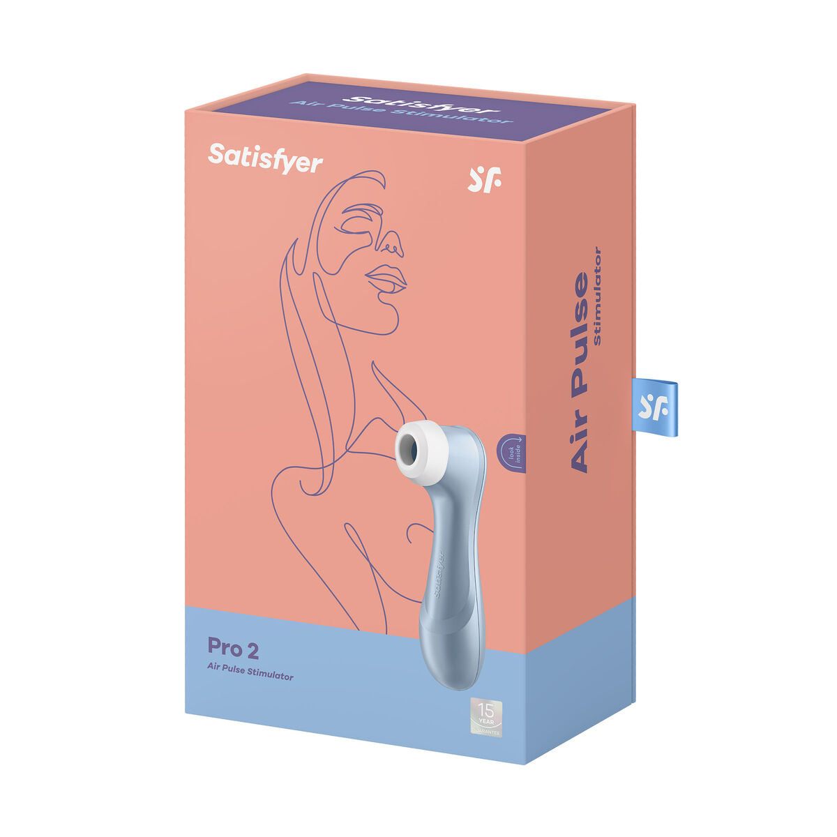Aspirateur à clitoris Satisfyer Pro 2 Air Pulse Bleu