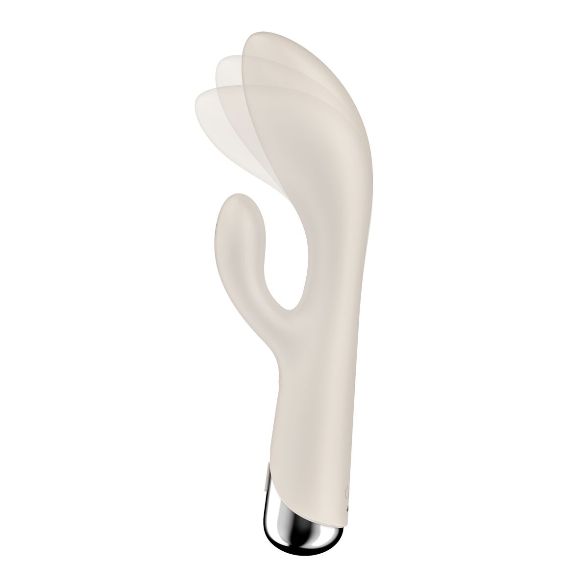 Vibration de Stimulation Double Satisfyer Spinning Rabbit 1 Blanc