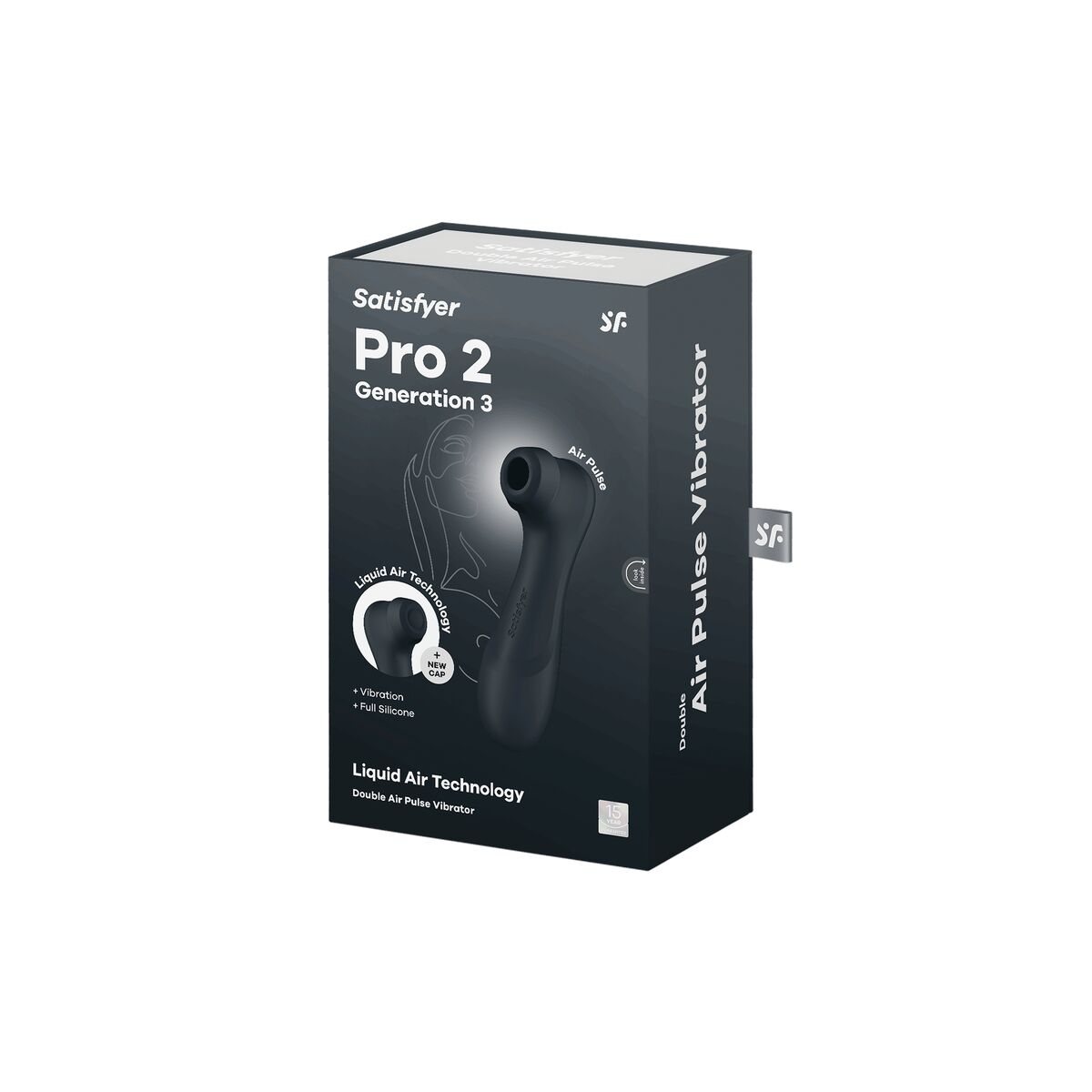 Aspirateur à clitoris Satisfyer Pro 2 Generation 3 Noir